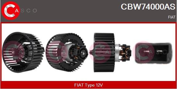 Casco CBW74000AS - Interior Blower autospares.lv