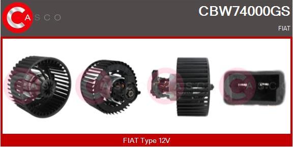 Casco CBW74000GS - Interior Blower autospares.lv