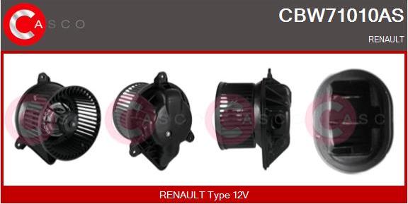 Casco CBW71010AS - Interior Blower autospares.lv