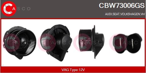Casco CBW73006GS - Interior Blower autospares.lv