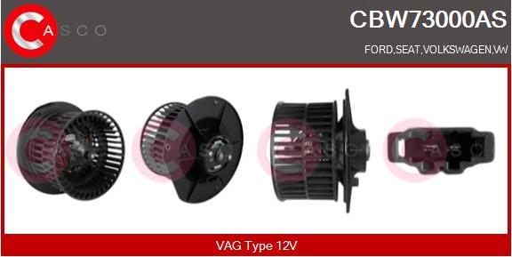 Casco CBW73000AS - Interior Blower autospares.lv