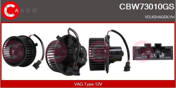 Casco CBW73010GS - Interior Blower autospares.lv
