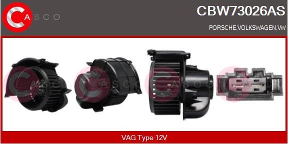 Casco CBW73026AS - Interior Blower autospares.lv