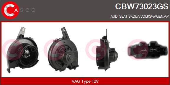 Casco CBW73023GS - Interior Blower autospares.lv