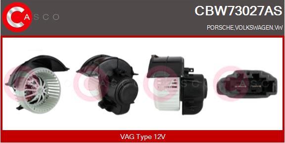 Casco CBW73027AS - Interior Blower autospares.lv