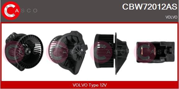 Casco CBW72012AS - Interior Blower autospares.lv