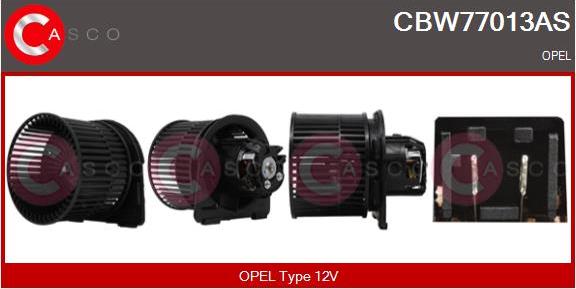 Casco CBW77013AS - Interior Blower autospares.lv