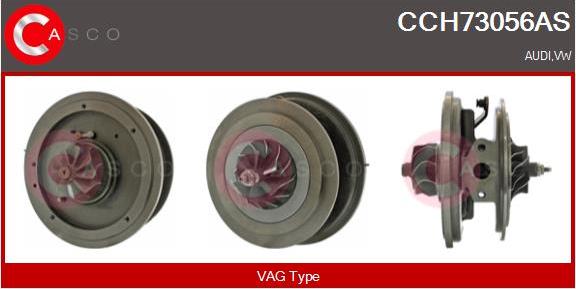 Casco CCH73056AS - CHRA Cartridge, charger autospares.lv