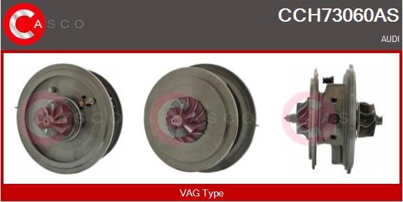 Casco CCH73060AS - CHRA Cartridge, charger autospares.lv