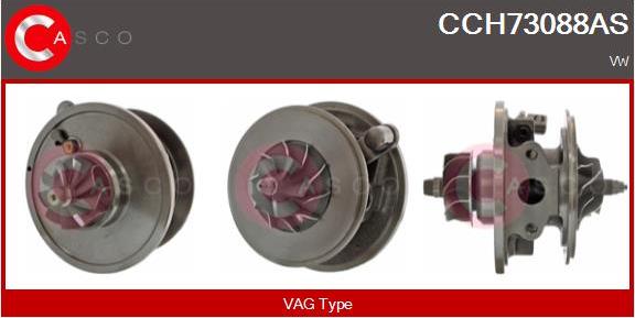 Casco CCH73088AS - CHRA Cartridge, charger autospares.lv