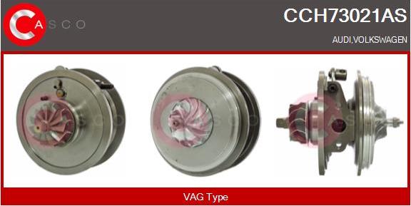 Casco CCH73021AS - CHRA Cartridge, charger autospares.lv