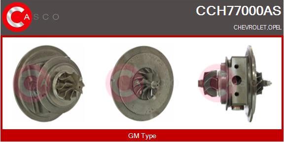 Casco CCH77000AS - CHRA Cartridge, charger autospares.lv