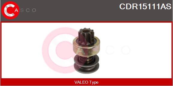 Casco CDR15111AS - Pinion, bendix, starter autospares.lv