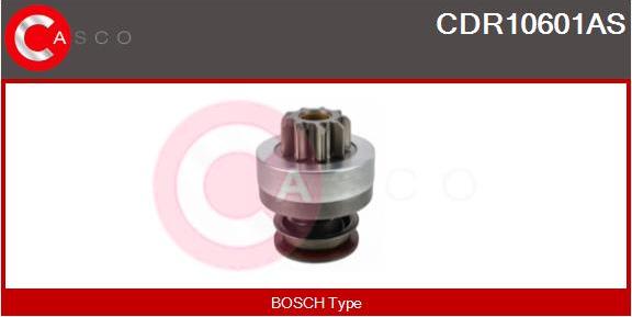 Casco CDR10601AS - Pinion, bendix, starter autospares.lv