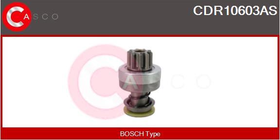 Casco CDR10603AS - Pinion, bendix, starter autospares.lv