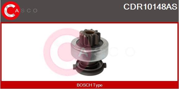 Casco CDR10148AS - Pinion, bendix, starter autospares.lv