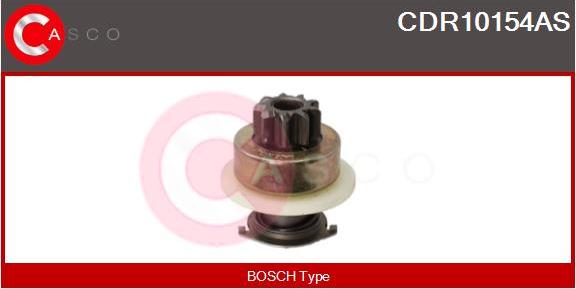 Casco CDR10154AS - Pinion, bendix, starter autospares.lv