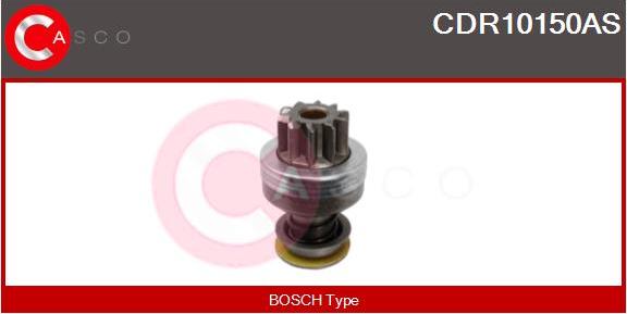 Casco CDR10150AS - Pinion, bendix, starter autospares.lv