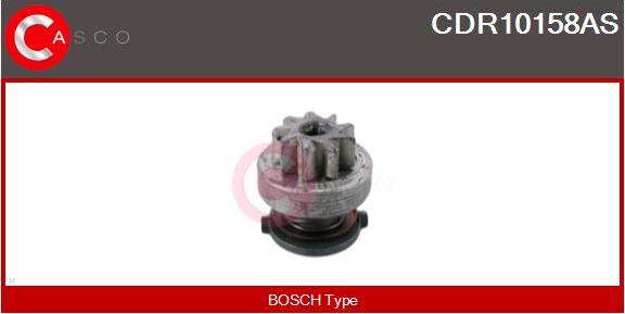 Casco CDR10158AS - Pinion, bendix, starter autospares.lv