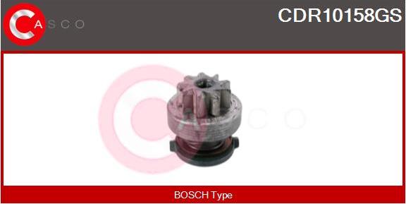 Casco CDR10158GS - Pinion, bendix, starter autospares.lv