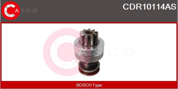 Casco CDR10114AS - Pinion, bendix, starter autospares.lv