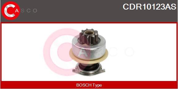 Casco CDR10123AS - Pinion, bendix, starter autospares.lv