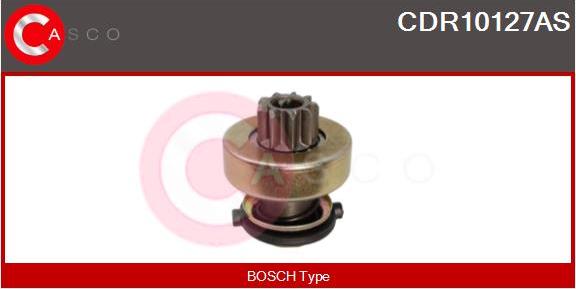 Casco CDR10127AS - Pinion, bendix, starter autospares.lv