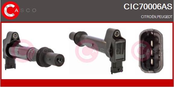 Casco CIC70006AS - Ignition Coil autospares.lv