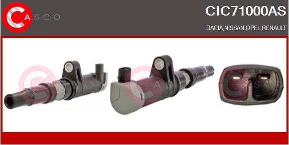 Casco CIC71000AS - Ignition Coil autospares.lv