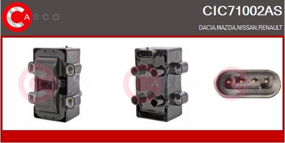 Casco CIC71002AS - Ignition Coil autospares.lv