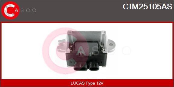 Casco CIM25105AS - Switch Unit, ignition system autospares.lv