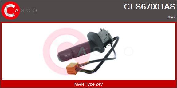 Casco CLS67001AS - Steering Column Switch autospares.lv