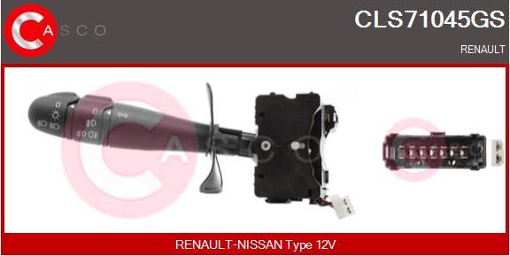 Casco CLS71045GS - Steering Column Switch autospares.lv