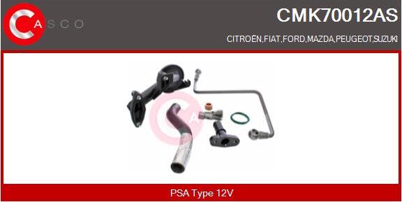 Casco CMK70012AS - Mounting Kit, charger autospares.lv