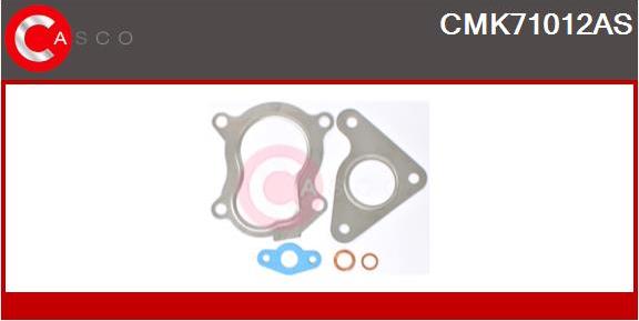 Casco CMK71012AS - Mounting Kit, charger autospares.lv