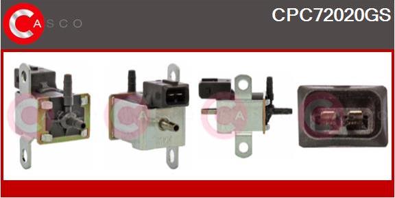 Casco CPC72020GS - Pressure Converter, exhaust control autospares.lv