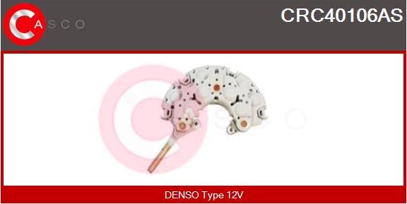 Casco CRC40106AS - Rectifier, alternator autospares.lv
