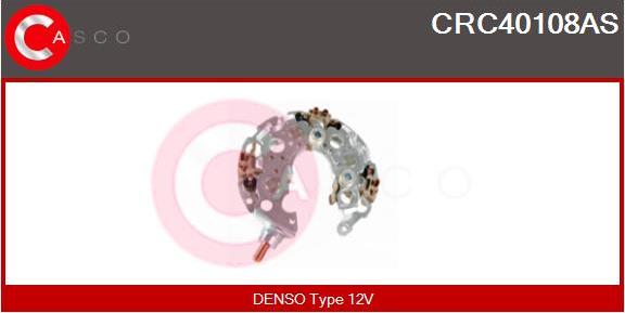 Casco CRC40108AS - Rectifier, alternator autospares.lv