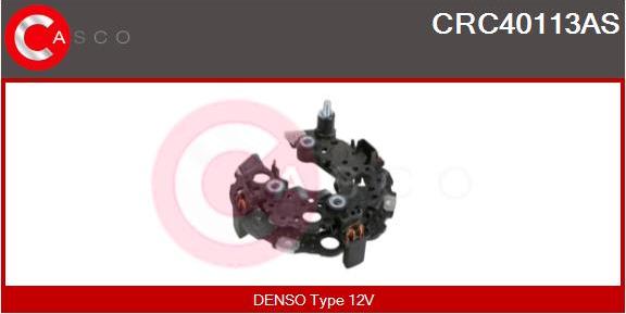 Casco CRC40113AS - Rectifier, alternator autospares.lv