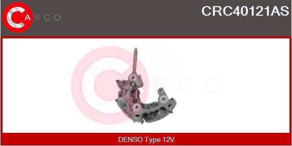 Casco CRC40121AS - Rectifier, alternator autospares.lv