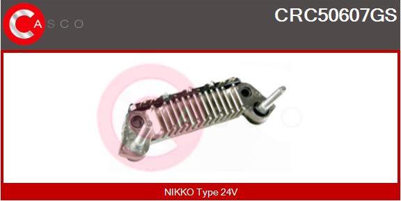 Casco CRC50607GS - Rectifier, alternator autospares.lv