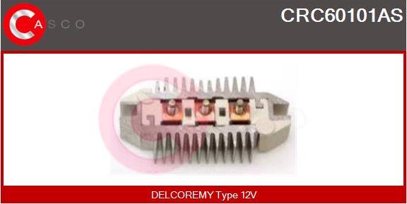 Casco CRC60101AS - Rectifier, alternator autospares.lv