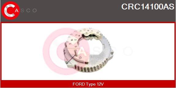 Casco CRC14100AS - Rectifier, alternator autospares.lv