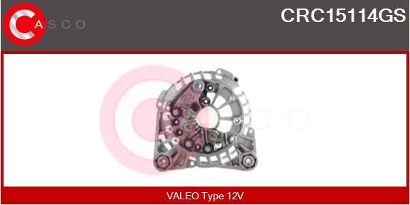 Casco CRC15114GS - Rectifier, alternator autospares.lv