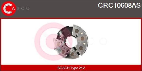 Casco CRC10608AS - Rectifier, alternator autospares.lv