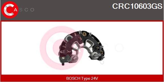 Casco CRC10603GS - Rectifier, alternator autospares.lv