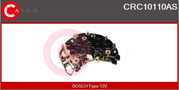 Casco CRC10110AS - Rectifier, alternator autospares.lv
