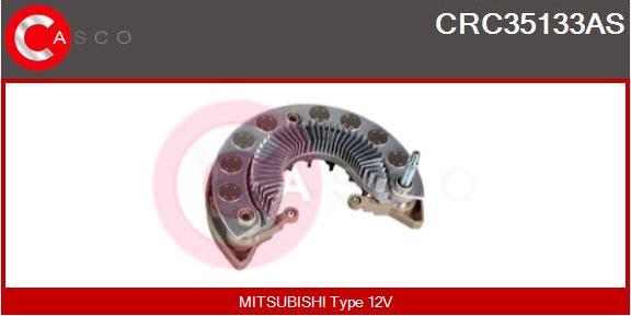 Casco CRC35133AS - Rectifier, alternator autospares.lv