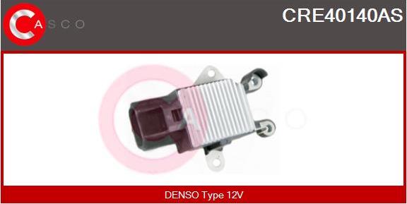 Casco CRE40140AS - Voltage regulator, alternator autospares.lv