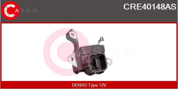 Casco CRE40148AS - Voltage regulator, alternator autospares.lv